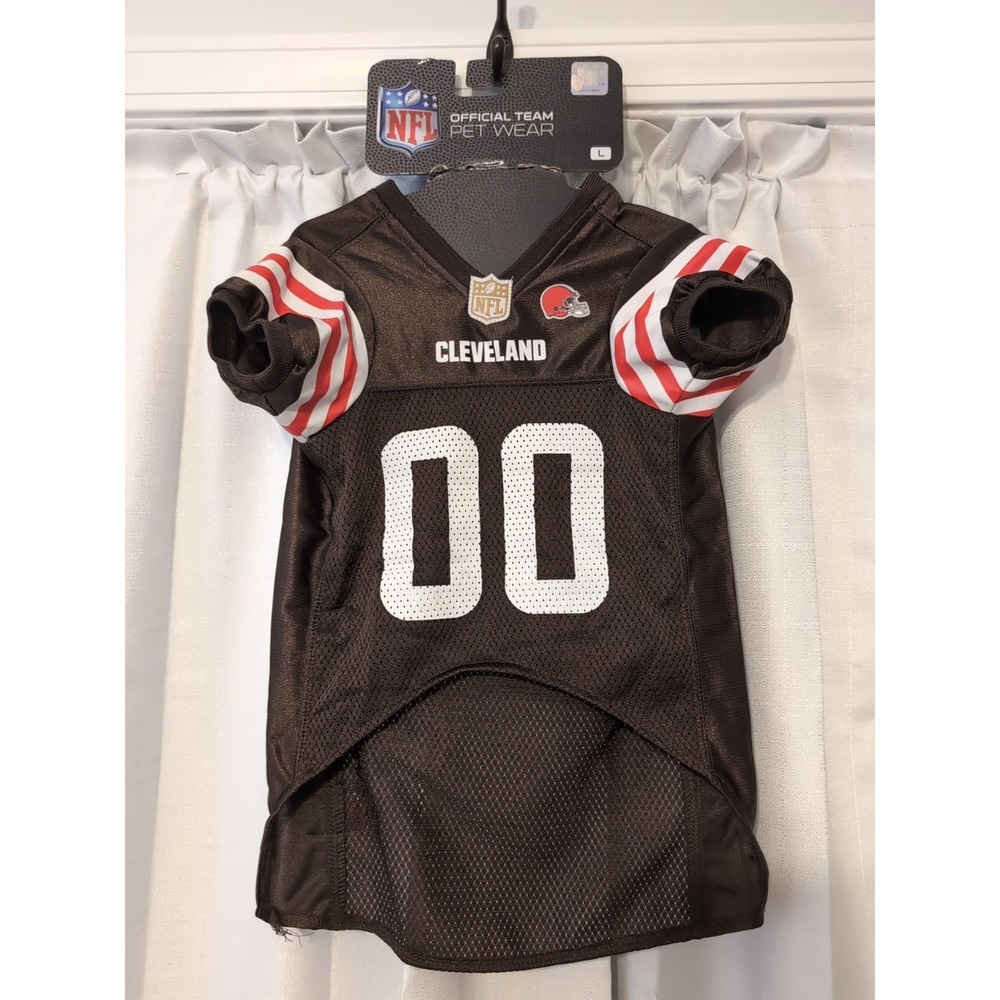 Brand New Cleveland Browns Officially Licensed‎ Pet Jersey Size Large